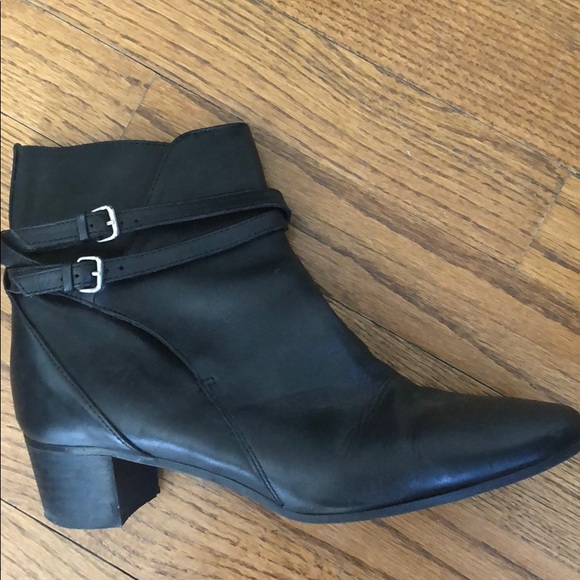 Zara Black Booties Size 39 (US size 8) - Picture 4 of 7
